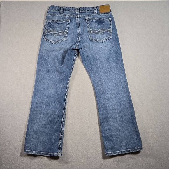 SILVER Jeans Co. Craig Classic Fit Bootcut Jeans Men’s 34x30 - Picture 6 of 11